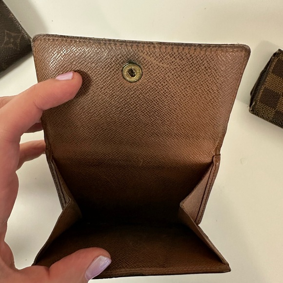 Authentic Vintage Louis Vuitton Monogram Wallet/Damier ebene Key Holder Bundle - Picture 10 of 12